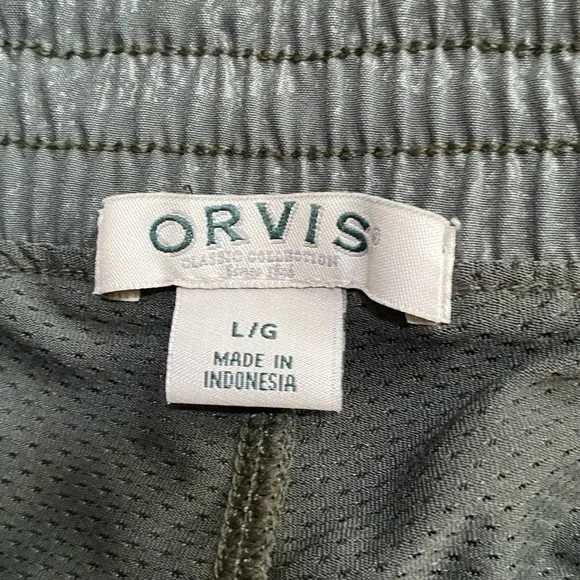 Orvis Green Camo Skort Size L - Picture 7 of 9